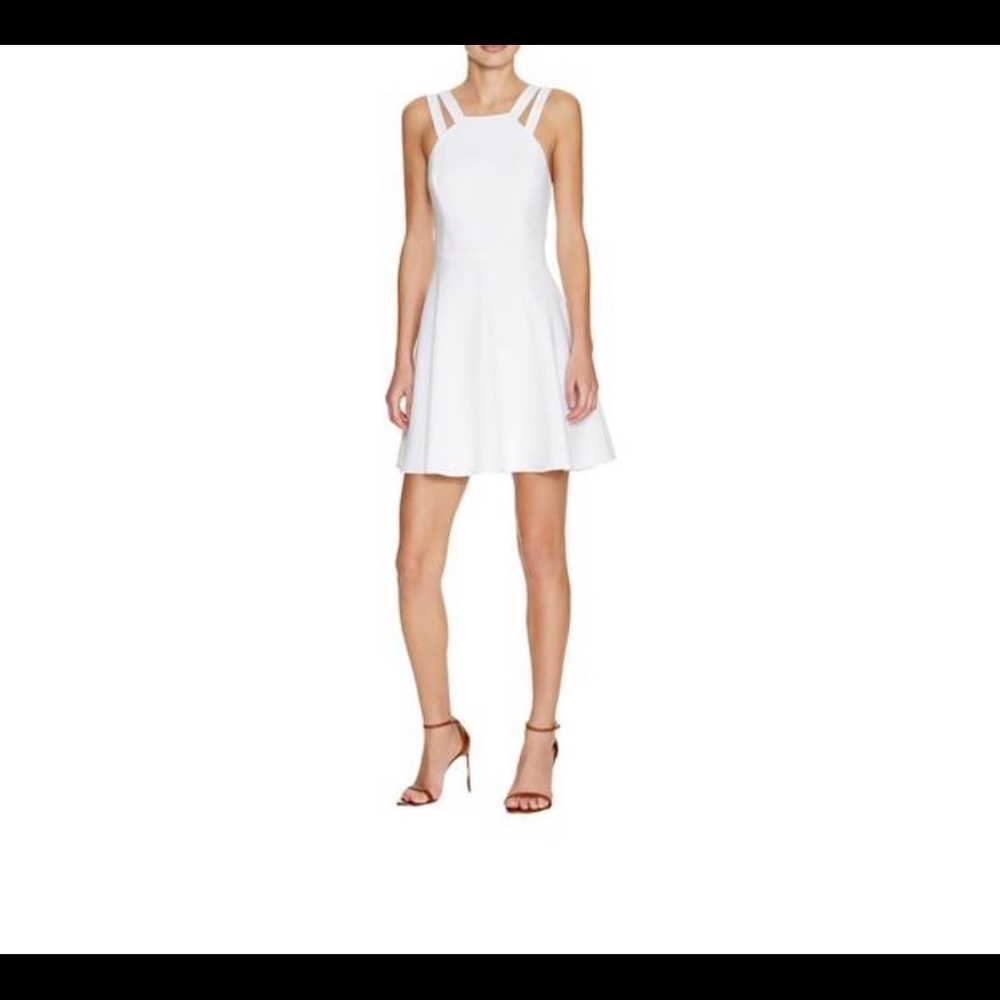 French Connection double strap skater dress